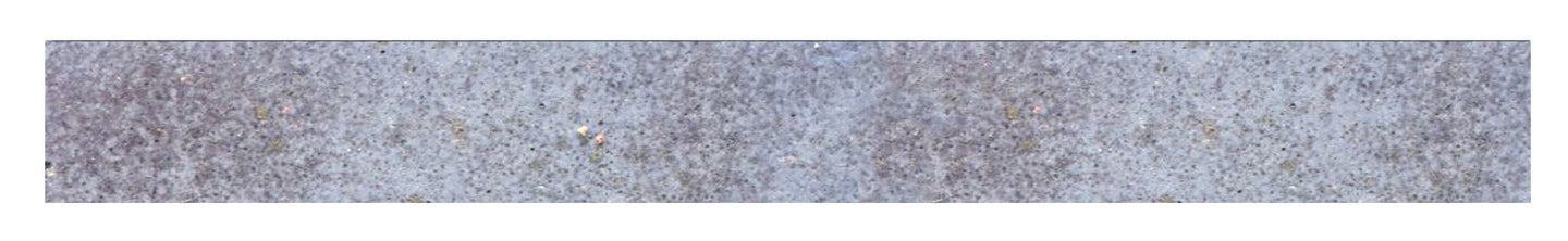 ceramic tile trim in mottled grey